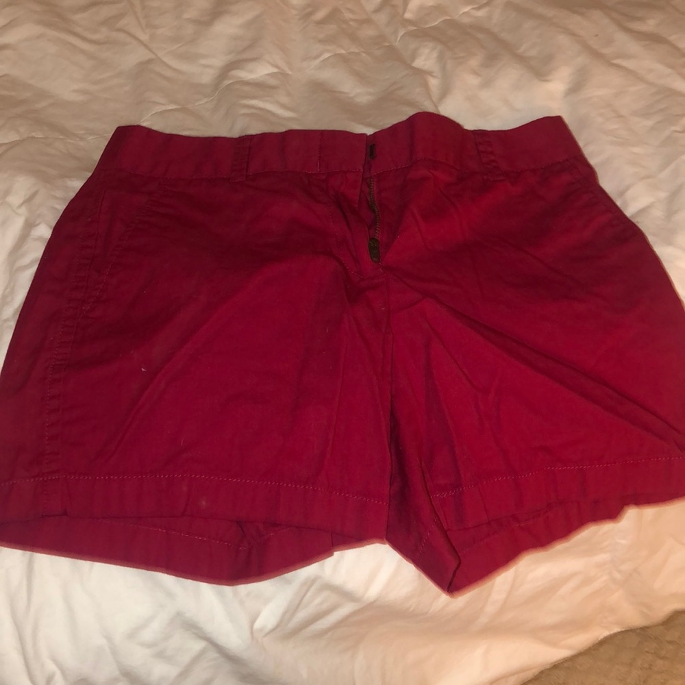 J. Crew Red Chino Shorts 2